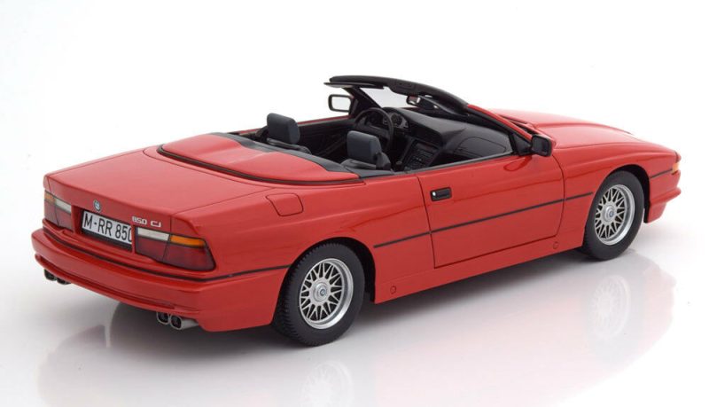 118 Schuco BMW 850i Convertible red 57