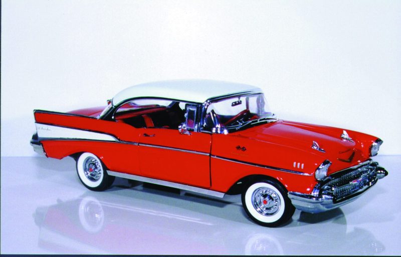 Ertl 57 Chevy Bel Air Sport Coupe redwhite