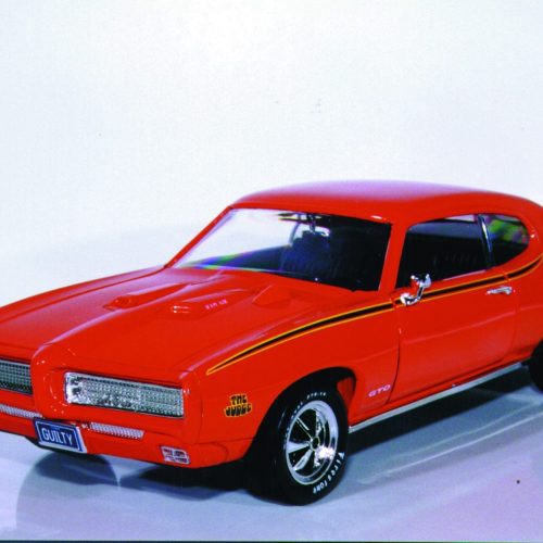 Ertl 69 Pontiac GTO Judge carousel red also in yellow