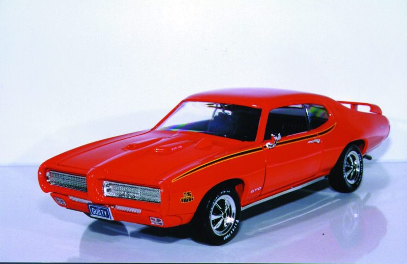 Ertl 69 Pontiac GTO Judge carousel red also in yellow