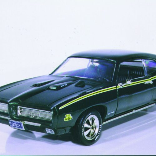 Ertl 69 Pontiac GTO Judge midnight green