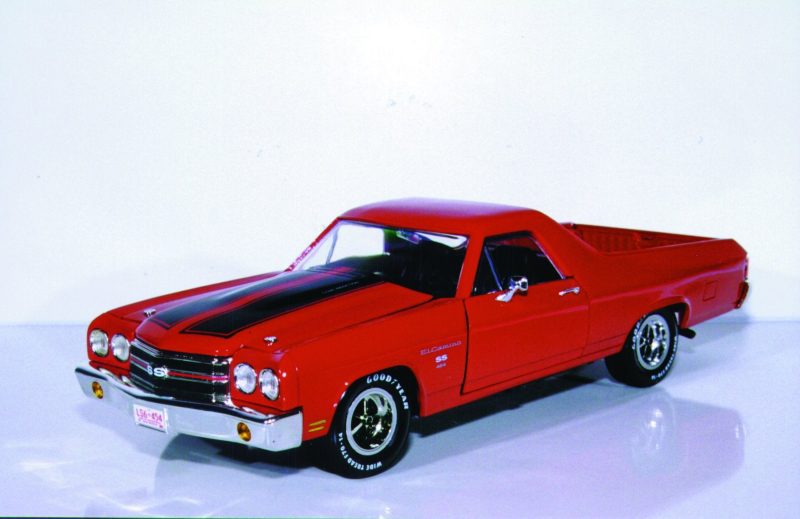 Ertl 70 Chevy El Camino SS 454 redblack