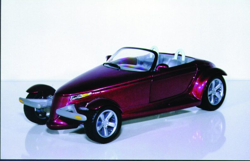 Ertl Plymouth Prowler Concept Car candy magenta