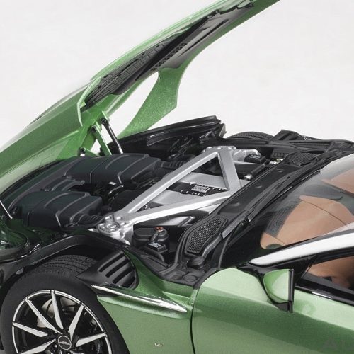 aston martin db11 appletree green autoart 70269 die cast scale 1 18 hood