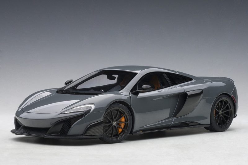 mclaren 675lt chicane grey die cast autoart model 76047 scale 1 18